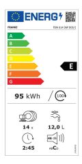 Franke FDW 614 D6P DOS E 6 Programlı 14 Kişilik Bulaşık Makinesi