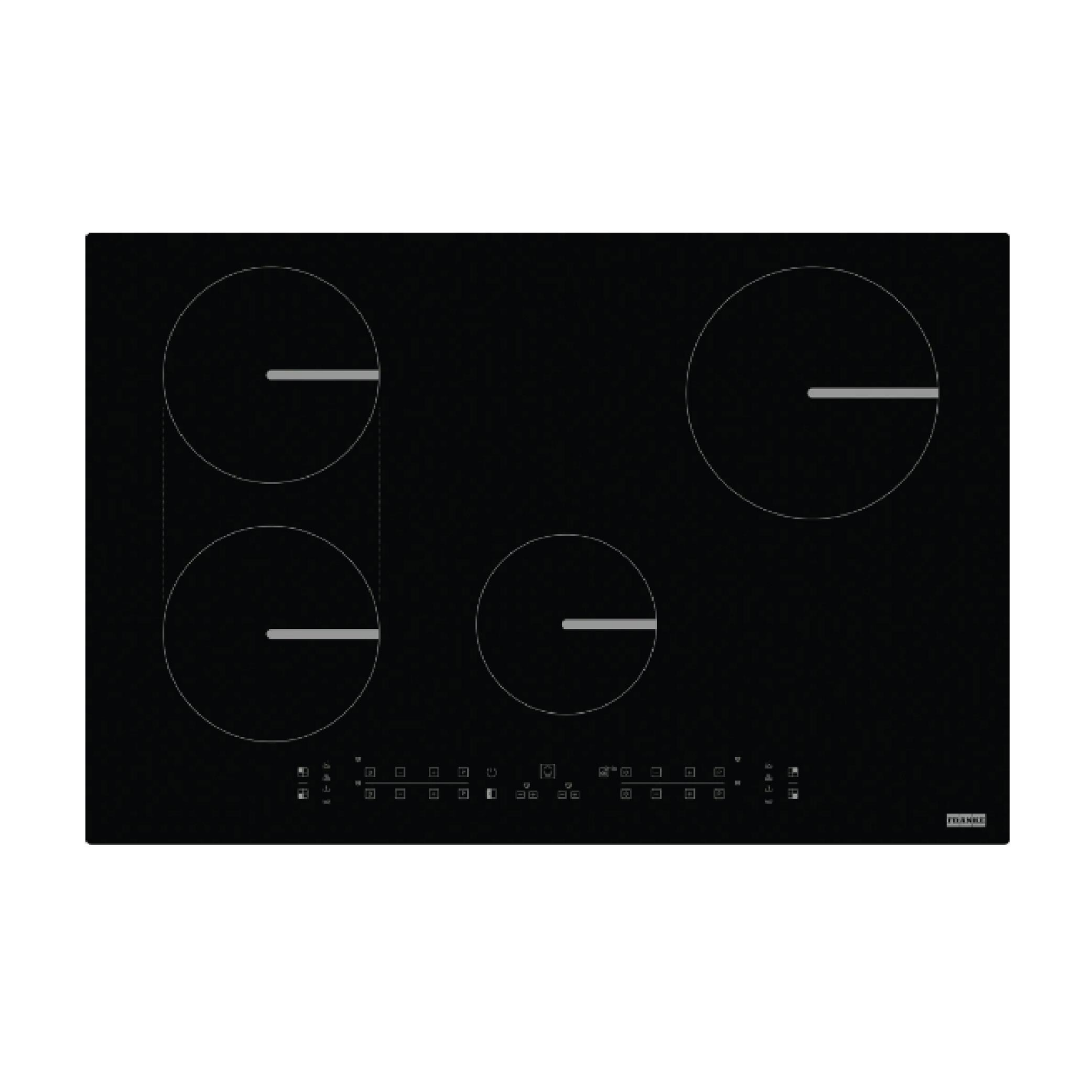 Franke Smart FSM 804 I B BK - İndüksiyonlu Ocak - 4 Gözlü 65 cm - Siyah Cam