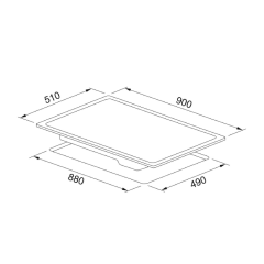 Franke FRSM 905 C TOD BK - Elektrikli Ocak - 5 Gözlü 90 cm - Siyah Cam - Seramik Elektrikli Ocak