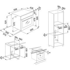 Franke Smart Linear FSL 86 H XS 71 LT Ankastre Fırın