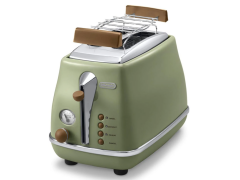 Delonghi CTOV 2103.GR Icona Vintage Yeşil Ekmek Kızartma Makinesi