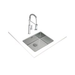 Teka Be Linea 50.40 RS15 Paslanmaz Çelik Tezgah Altı Eviye