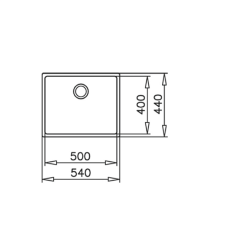 Teka Be Linea 50.40 RS15 Paslanmaz Çelik Tezgah Altı Eviye