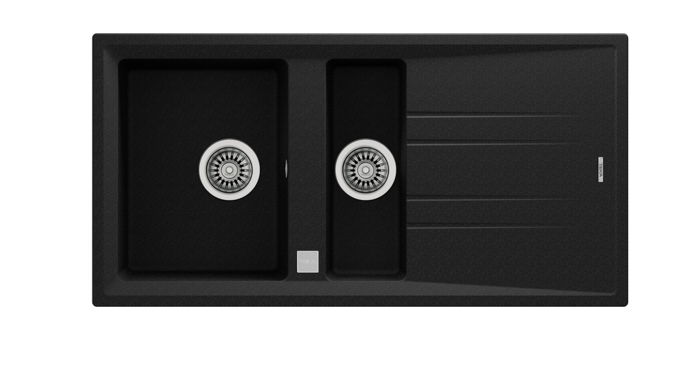 Teka STONE 60 B-TG Metalik Siyah Tegranite Eviye