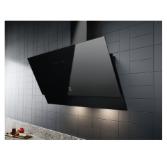 Electrolux LFV619K 90 cm Siyah Duvar Tipi Davlumbaz