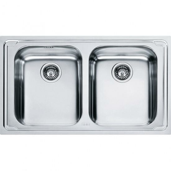 Franke Logica Line LLX 620-L Inox Paslanmaz Çelik 2 Gözlü Eviye