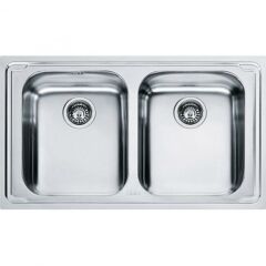 Franke Logica Line LLX 620-L Inox Paslanmaz Çelik 2 Gözlü Eviye