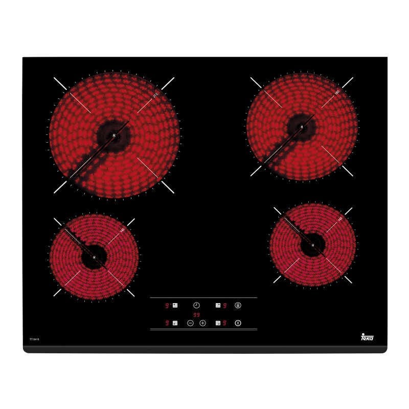 Teka TZ 6415 - Elektrikli Ocak - Ankastre Ocak - Siyah