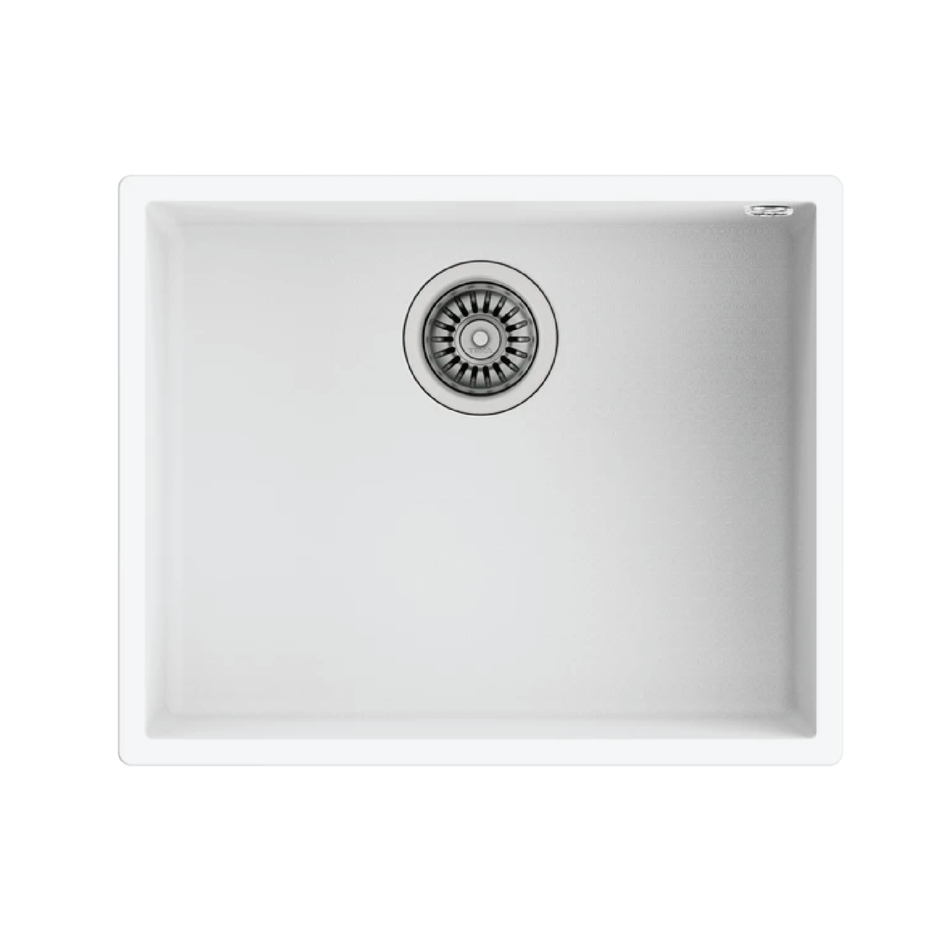 Teka Square 50.40 TG Tezgah Altı Beyaz Eviye