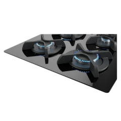 Teka GBC 64002 KBC BK Siyah Cam Ankastre Ocak