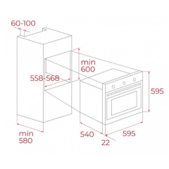 TEKA CHEF4 ANKASTRE SET
