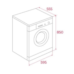 Teka WMK 40940 WH Solo Çamaşır Makinesi