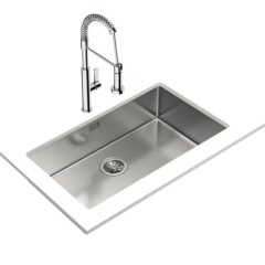 Teka Be Linea 71.40 RS15 Tek Hazneli Paslanmaz Çelik Eviye