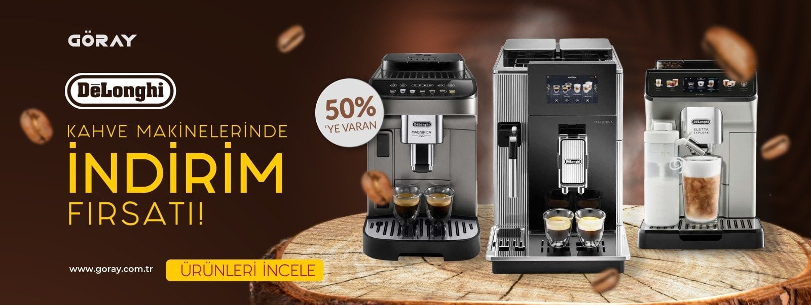 DELONGHİ KAHVE MAKİNESİ